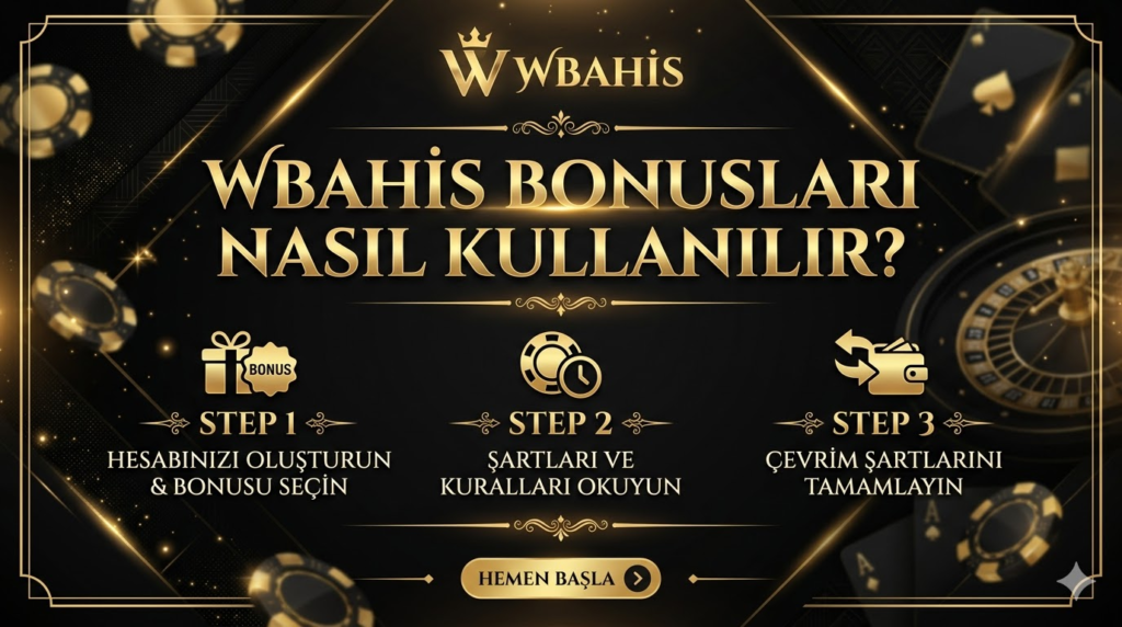 WBahis Bonusları Nasıl Kullanılır?