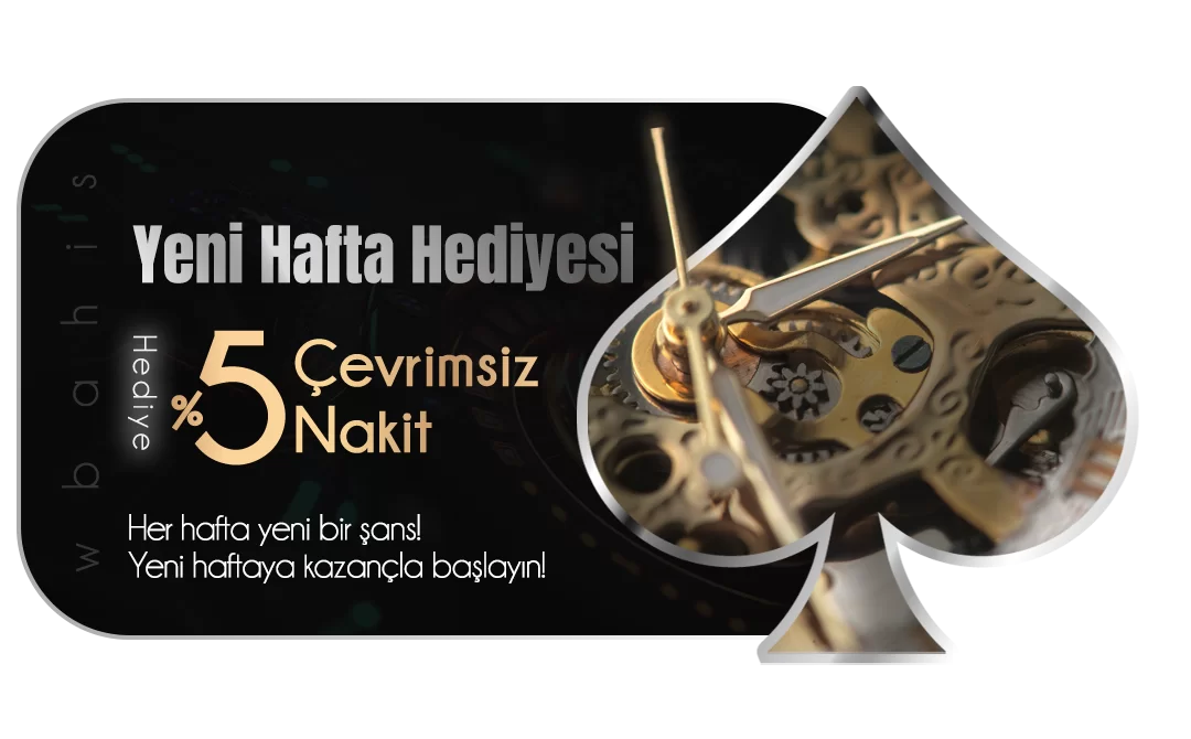 %5 YENİ HAFTA HEDİYESİ!
